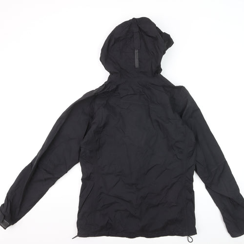Helly Hansen Men's Black Waterproof Hooded Rain Jacket M