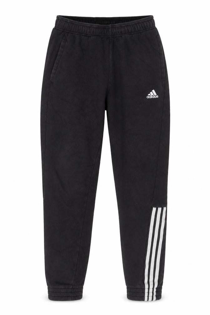 Adidas Men's Black Jogger Activewear Trousers L Side Stripe