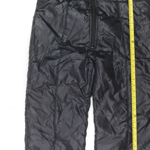 Cortina Men's Black L Snow Pants Waterproof Insulated Winter Trousers