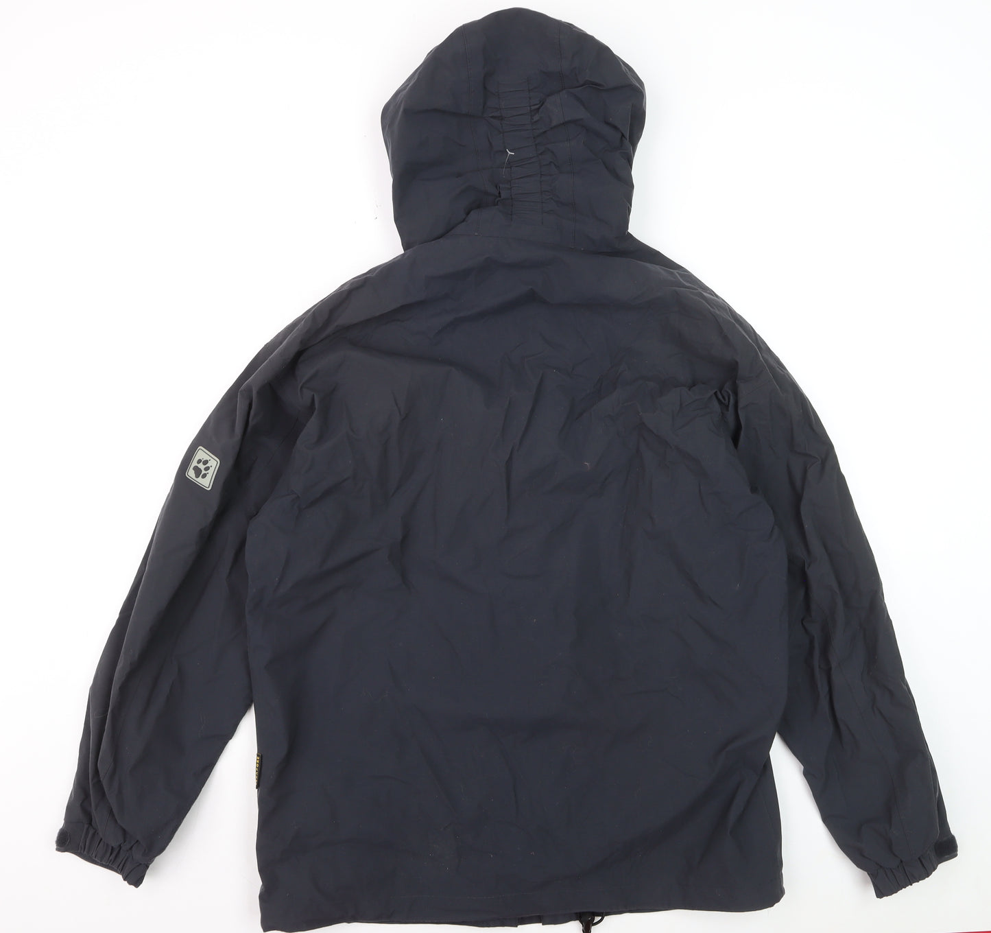 Jack Wolfskin Men's Blue Waterproof Hooded Hiking Jacket M