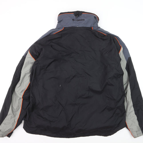 Columbia Men's Black XL Vertex Interchange Waterproof Parka Jacket