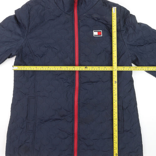 Tommy Hilfiger Men's Navy 3-in-1 Quilted Jacket Size L Polyester