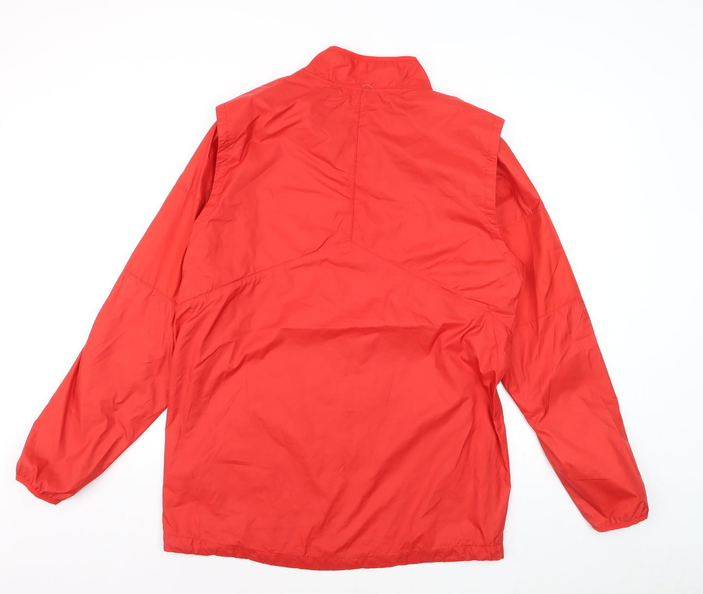 Nike Men’s Red Illinois State Football Windbreaker Jacket M