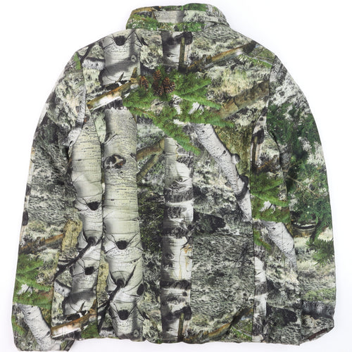 Mossy Oak Women's Green Camouflage Puffer Jacket Size S Outdoor