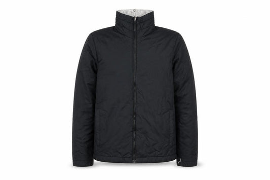 Front view of Columbia Men's Black Small Interchange Waterproof Jacket