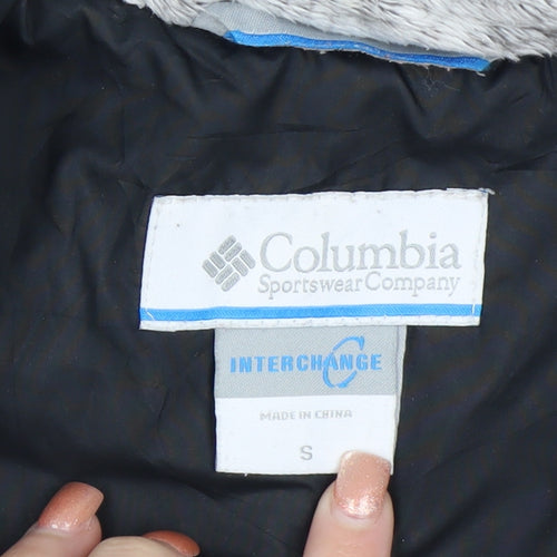 Columbia Men's Black Small Interchange Waterproof Jacket