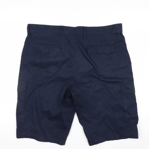 Marks and Spencer Blue Harbour Men's Blue 38 Cargo Shorts