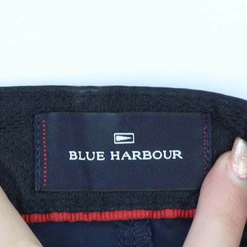 Marks and Spencer Blue Harbour Men's Blue 38 Cargo Shorts
