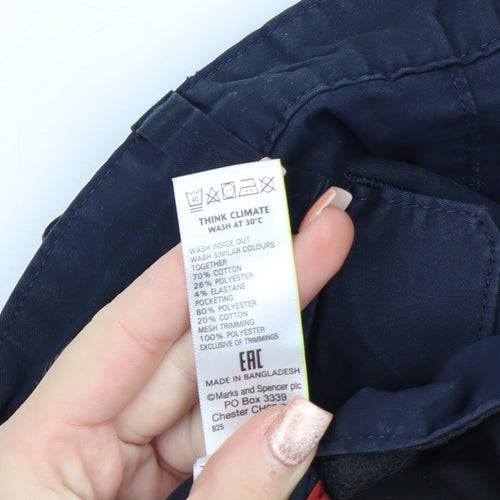 Marks and Spencer Blue Harbour Men's Blue 38 Cargo Shorts