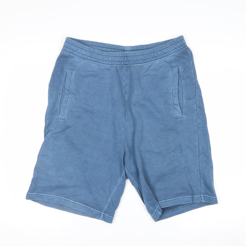 Carhartt Men's Blue Nelson Sweat Shorts Size M