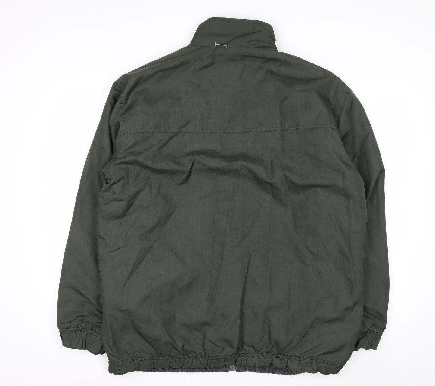 Cherokee Men's Green Polyester Full Zip Jacket M