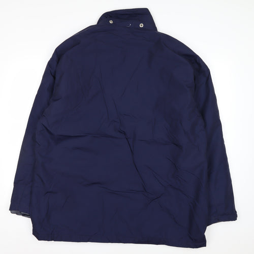 Hartwell Men's Blue L Parka Jacket Nylon Lined Winter Coat