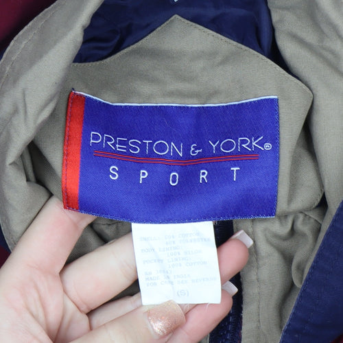 Preston & York Men's Multicoloured Anorak Jacket S Cotton Blend