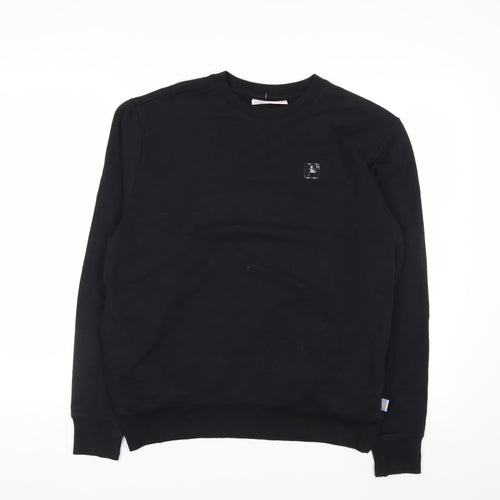 Fila Men's Black Small Pullover Crew Neck Sweatshirt