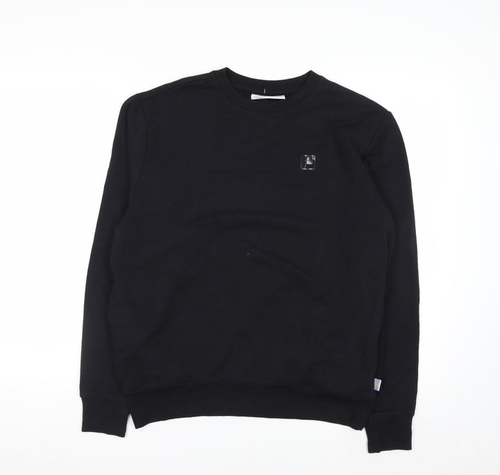 Fila Men's Black Small Pullover Crew Neck Sweatshirt
