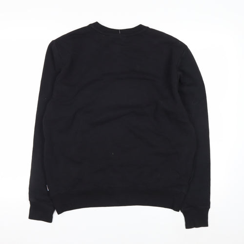 Fila Men's Black Small Pullover Crew Neck Sweatshirt