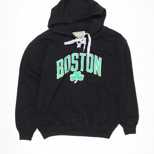 Bay State Apparel Men's Black Boston Pullover Hoodie Medium
