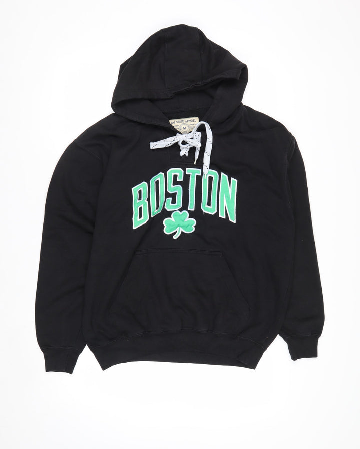 Bay State Apparel Men's Black Boston Pullover Hoodie Medium