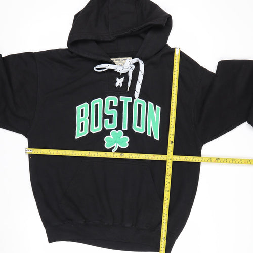 Bay State Apparel Men's Black Boston Pullover Hoodie Medium