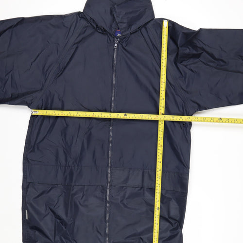 Portwest Men's Navy Blue Waterproof Windbreaker Jacket Size S