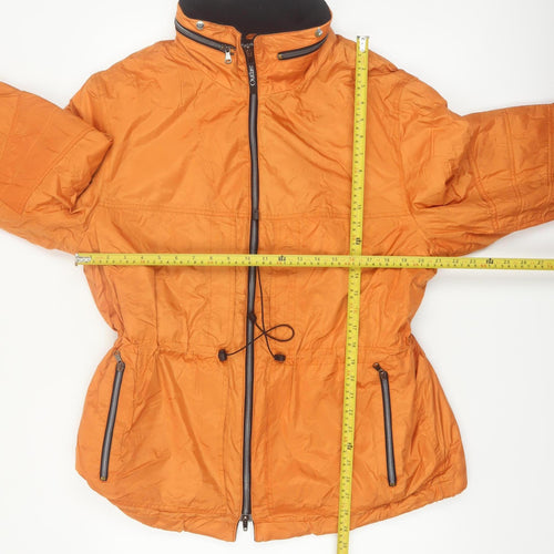 Outlast Women’s Orange Mid-Length Parka Jacket Size 16