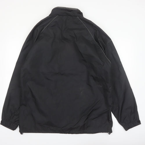 Stillwater Supply Co. Mens Black L Windbreaker Jacket Water Resistant