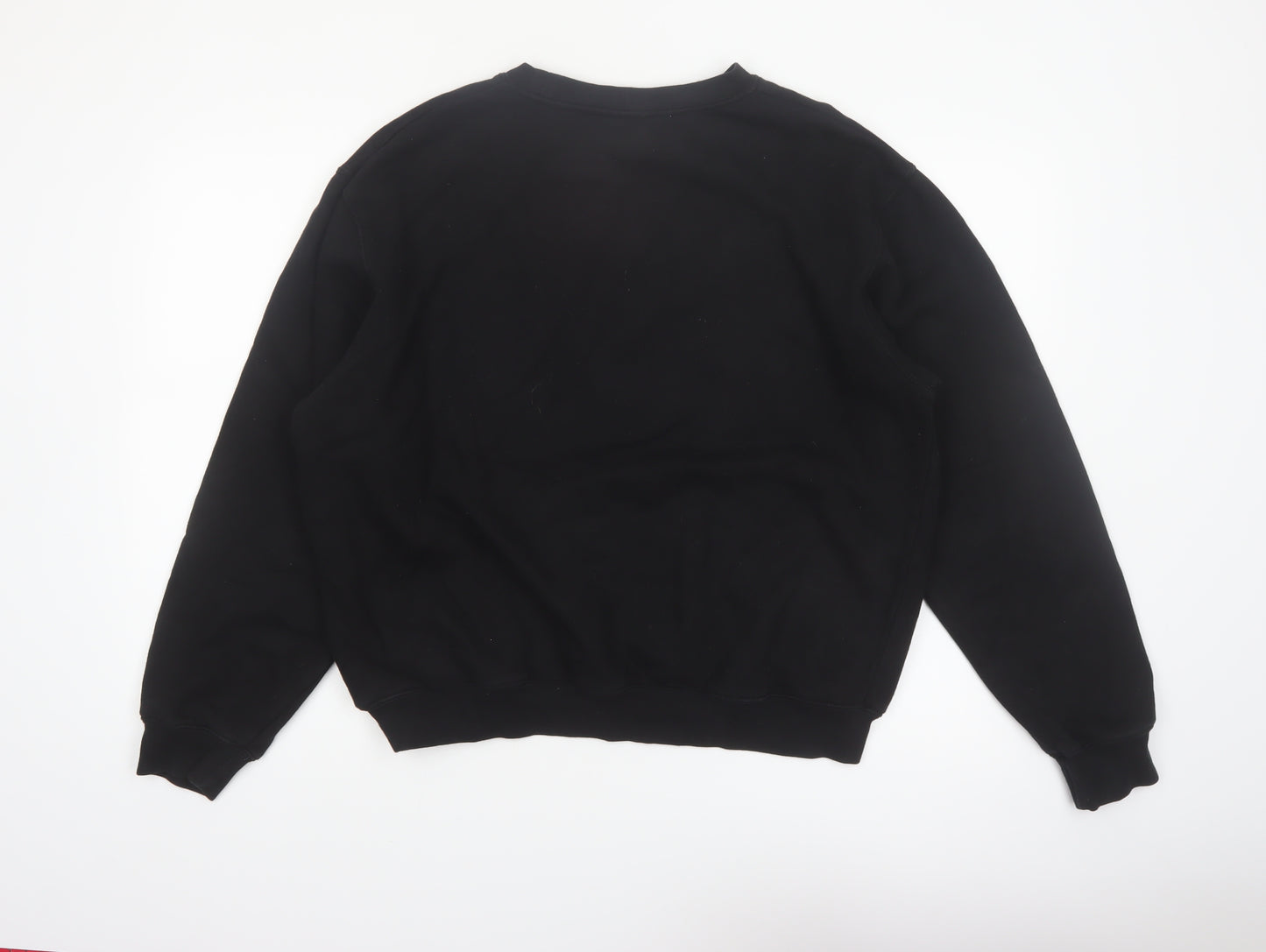 Stadium Athletics Men's Black Cowboys Graphic Pullover Sweatshirt L