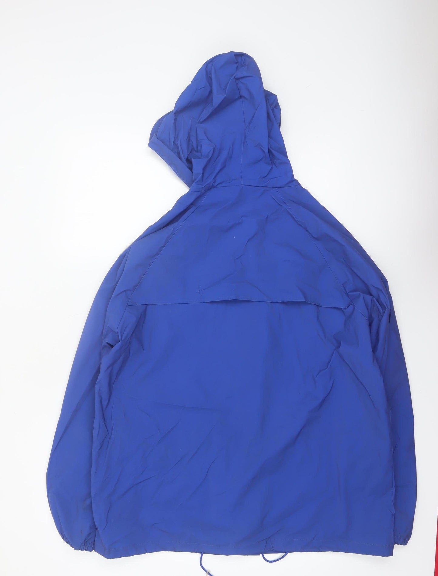 RedHead Men Blue Hooded Waterproof Rain Coat Jacket Size M