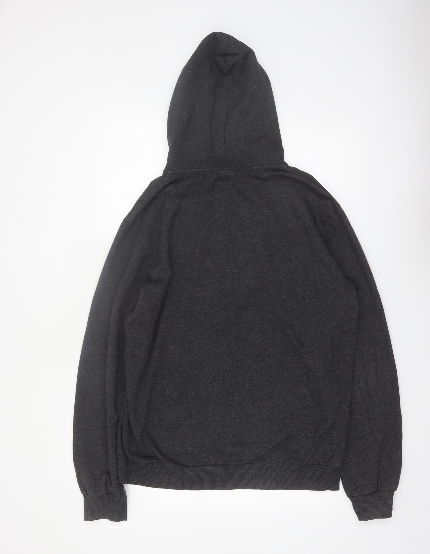 DC Men’s Black Full Zip Fleece Hoodie Size M Regular Fit