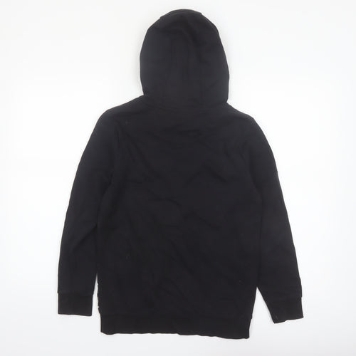 Minecraft Boys Black Hoodie 10-11 Years Pullover Creeper Print Hoodie