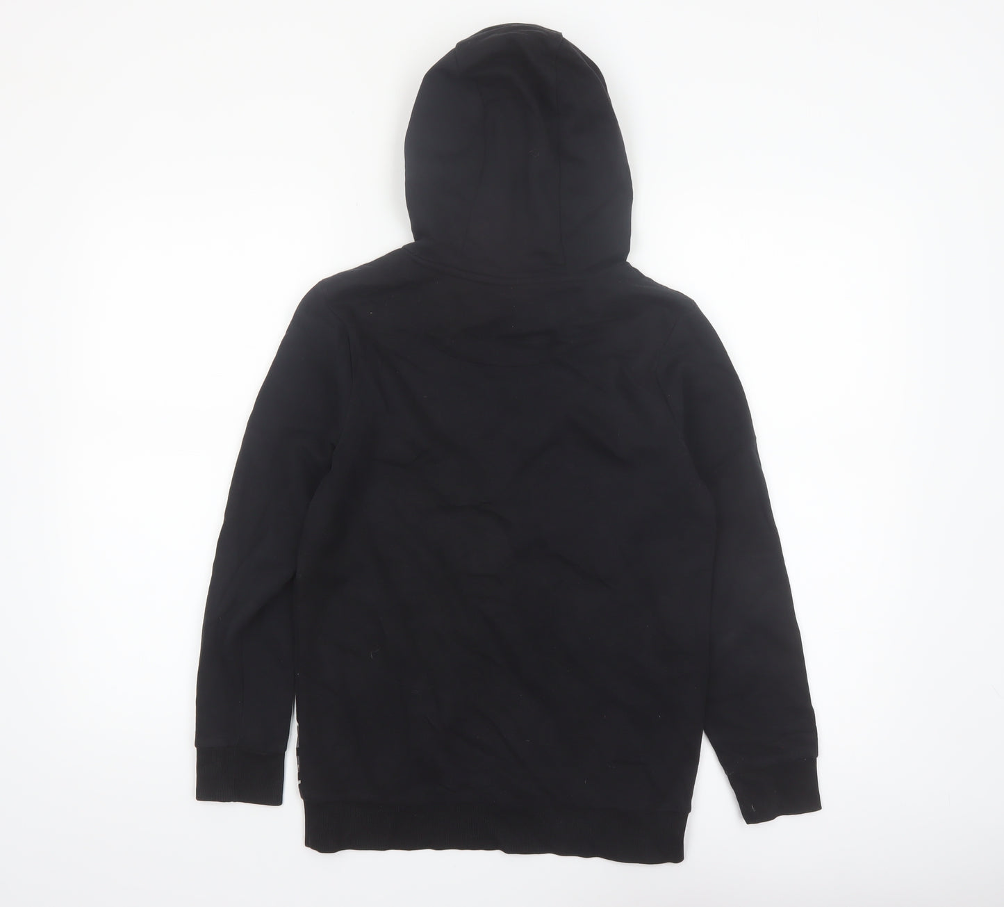 Minecraft Boys Black Hoodie 10-11 Years Pullover Creeper Print Hoodie