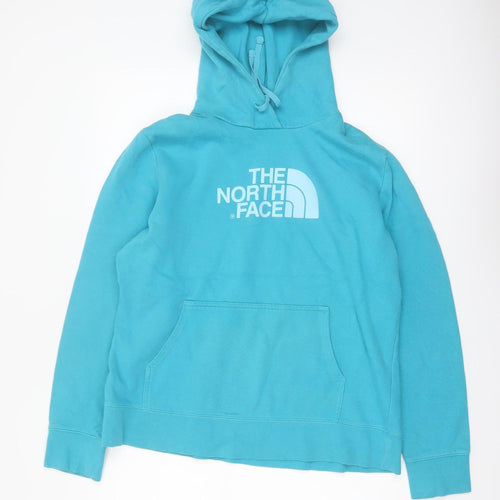 The North Face Women’s Blue Pullover Hoodie XL Cotton Blend