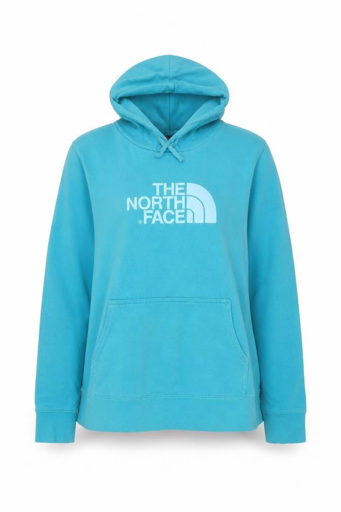 The North Face Women’s Blue Pullover Hoodie XL Cotton Blend