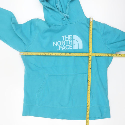 The North Face Women’s Blue Pullover Hoodie XL Cotton Blend
