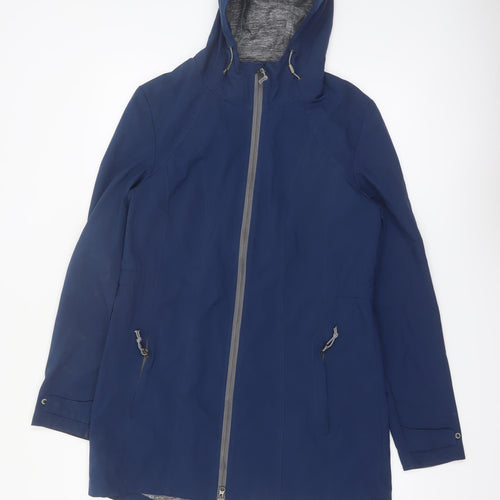 G.I.G.A. DX by Killtec Women's Blue Waterproof Hooded Jacket Size 12