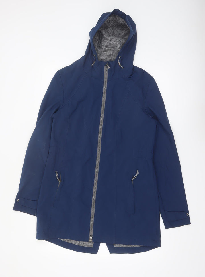 G.I.G.A. DX by Killtec Women's Blue Waterproof Hooded Jacket Size 12