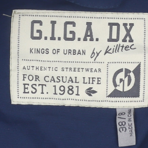 G.I.G.A. DX by Killtec Women's Blue Waterproof Hooded Jacket Size 12