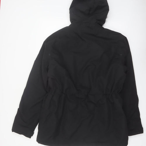 Regatta Men's Black L Parka Jacket Hooded Waterproof Insulated