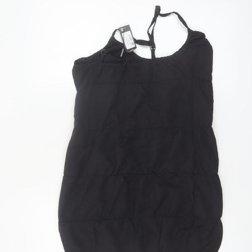 PrettyLittleThing Women’s Black Size 6 Short Slip Dress