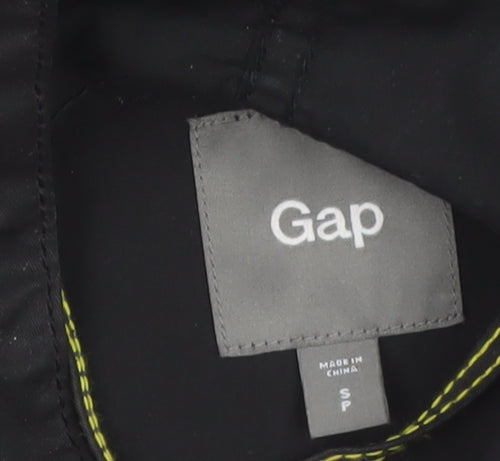 Gap Womens Black Cotton Hooded Parka Jacket Size S