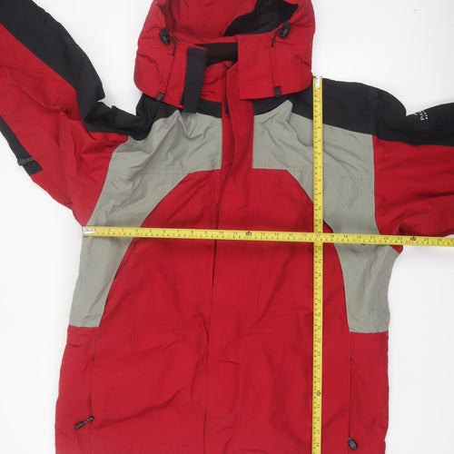 Pacific Trail Mens Red XL Waterproof Hooded Parka Jacket