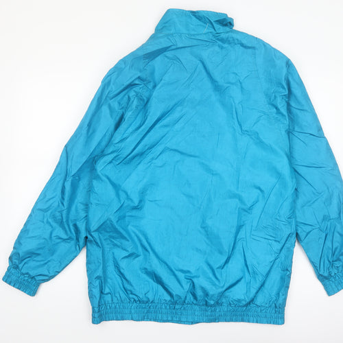 Haband Women Blue M Lightweight Nylon Windbreaker Jacket
