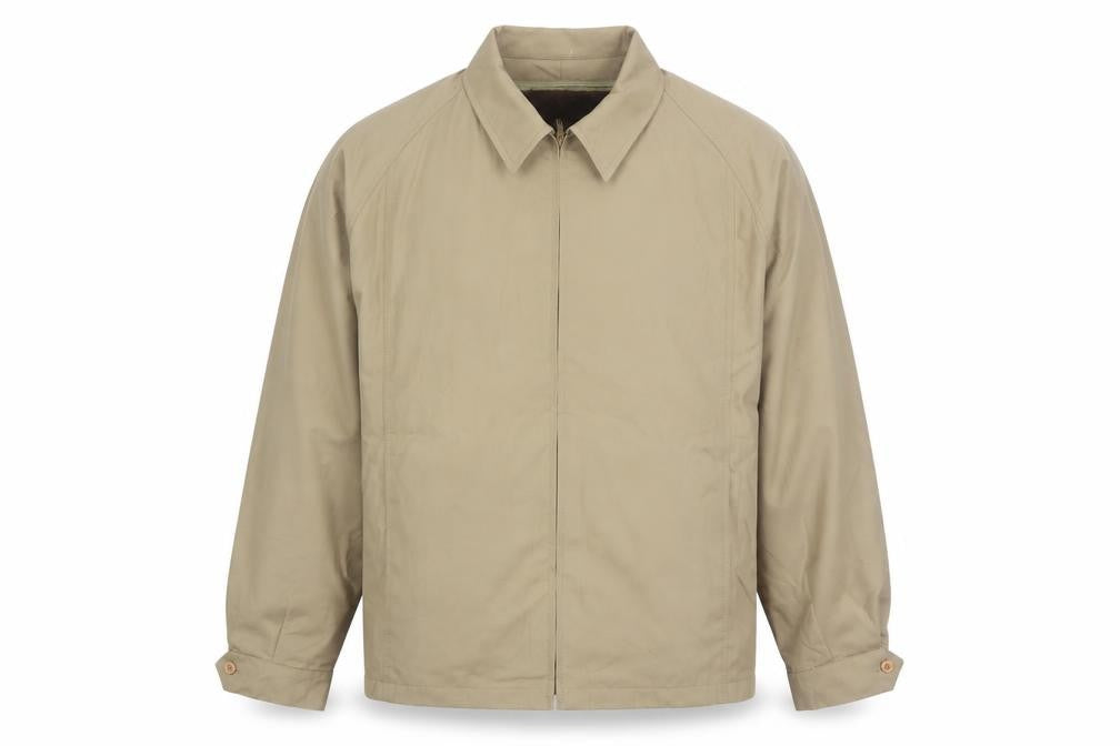 London Fog Men's Beige Water Resistant Zip Jacket Size 44 Regular