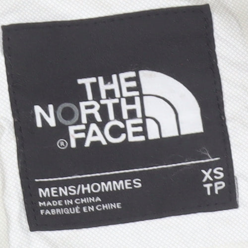 The North Face Men's Blue XS Windbreaker Hooded Jacket