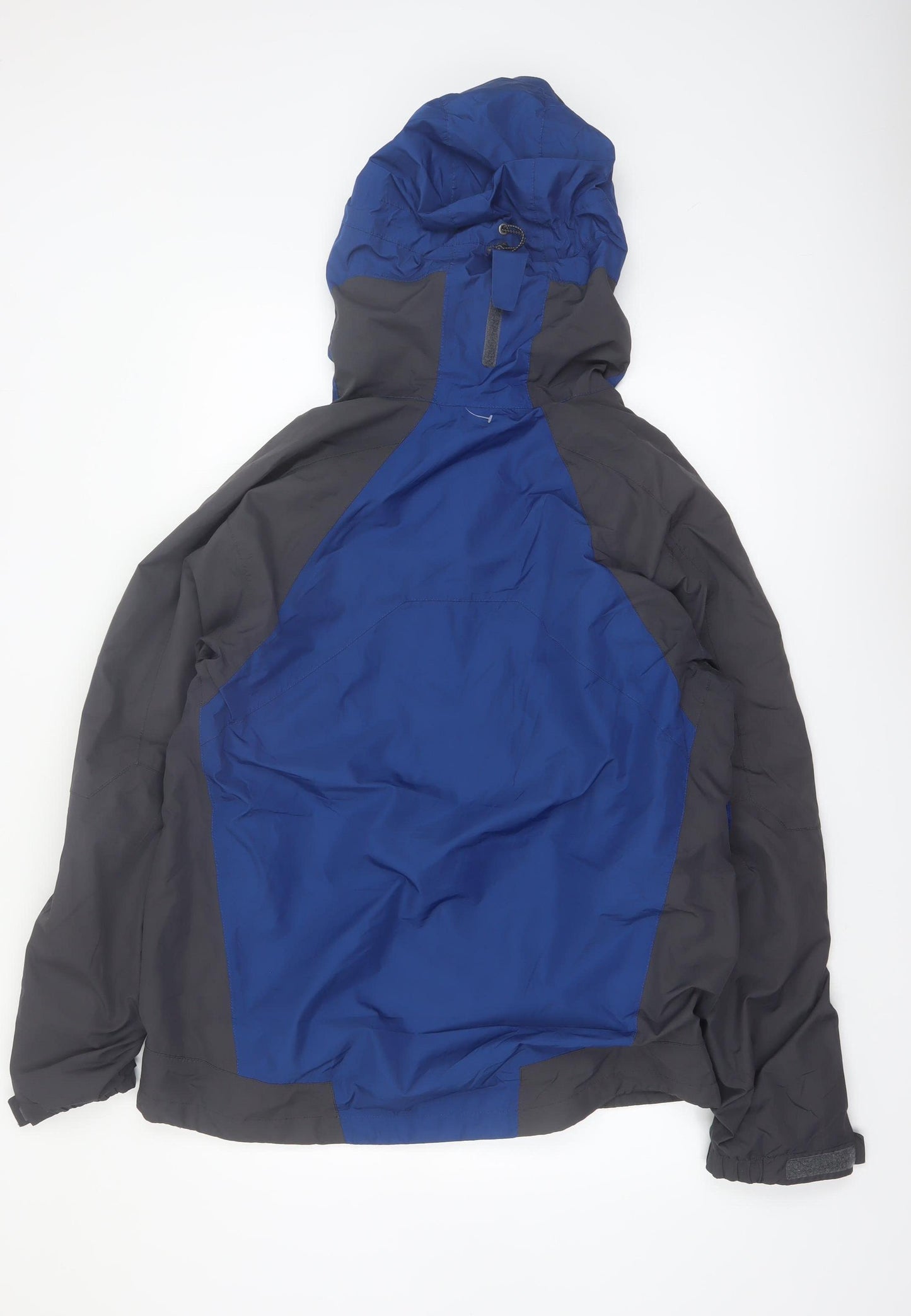 Eddie Bauer Men’s Blue Waterproof Parka Jacket Size M WeatherEdge 365