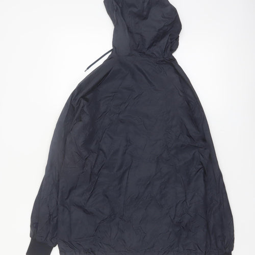 Champion Women's Blue S Hooded Windbreaker Jacket