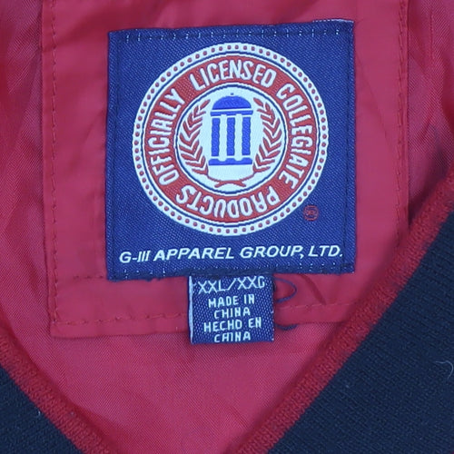 G-III Apparel Men’s Red 2XL Collegiate Windbreaker Jacket