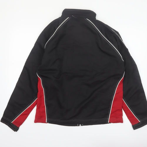 Canada Sportswear Men’s Black Red Softshell Hockey Jacket Size S