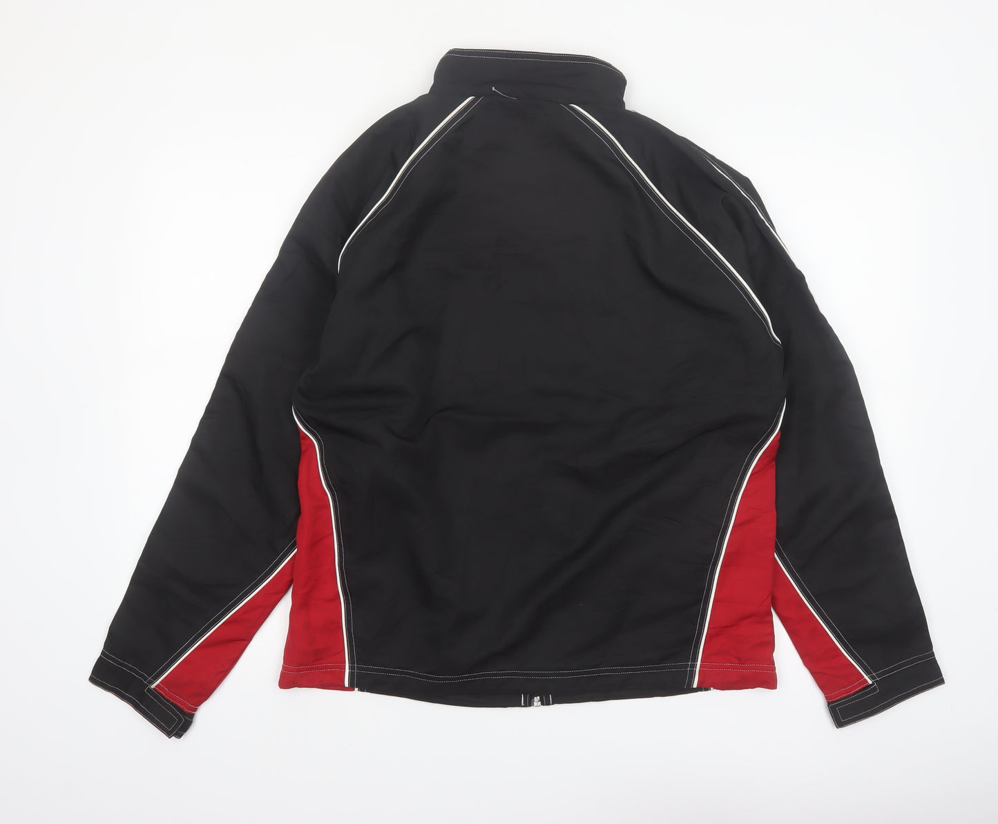 Canada Sportswear Men’s Black Red Softshell Hockey Jacket Size S