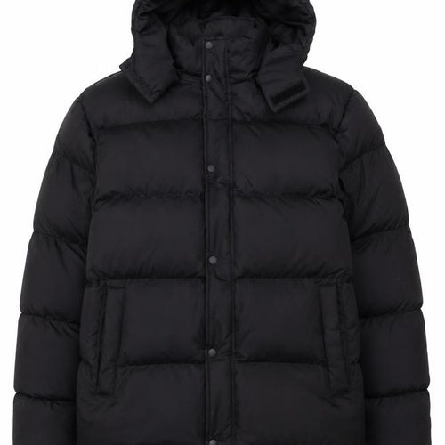 ASOS DESIGN Women’s Black 2XL Puffer Jacket Hooded Winter Coat